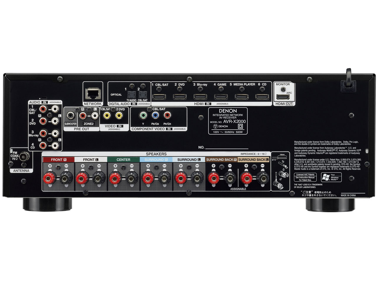 AVR-X2000