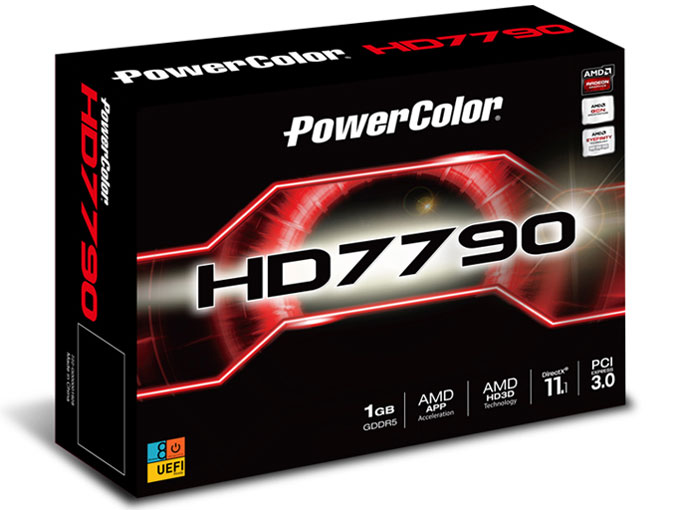 PowerColor HD7790 1GB GDDR5 OC (V2) AX7790 1GBD5-DHV2/OC [PCIExp 1GB]