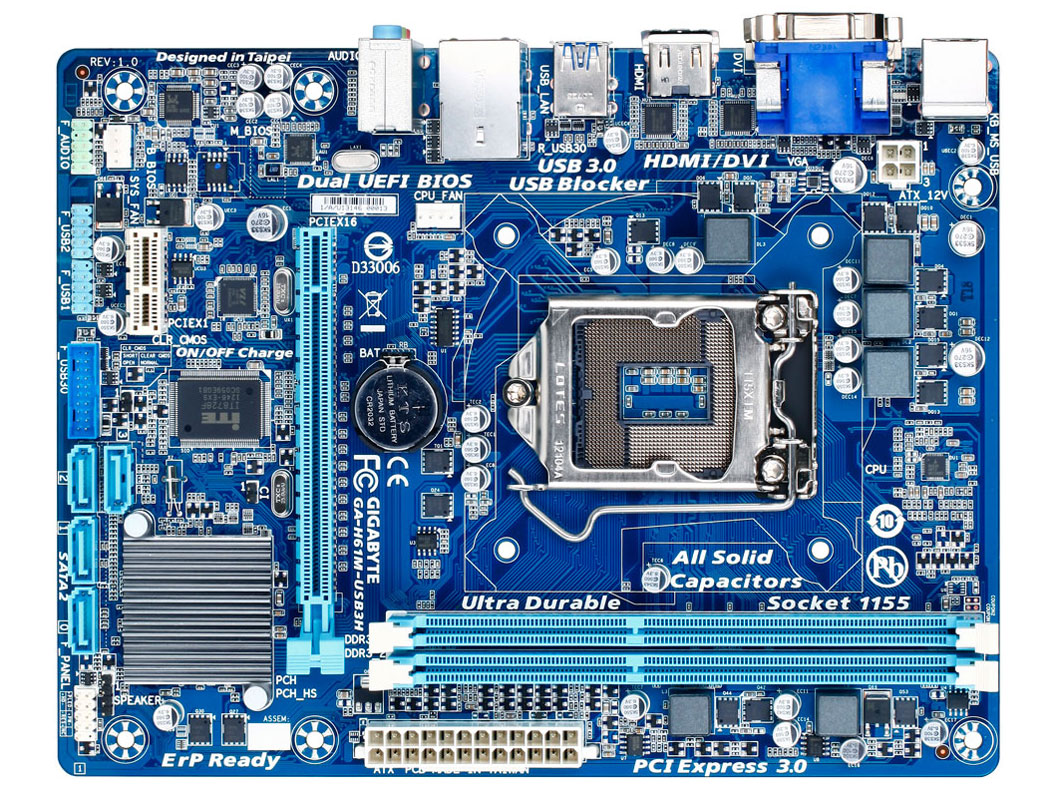 GA-H61M-USB3H [Rev.1.0] �̐��i�摜