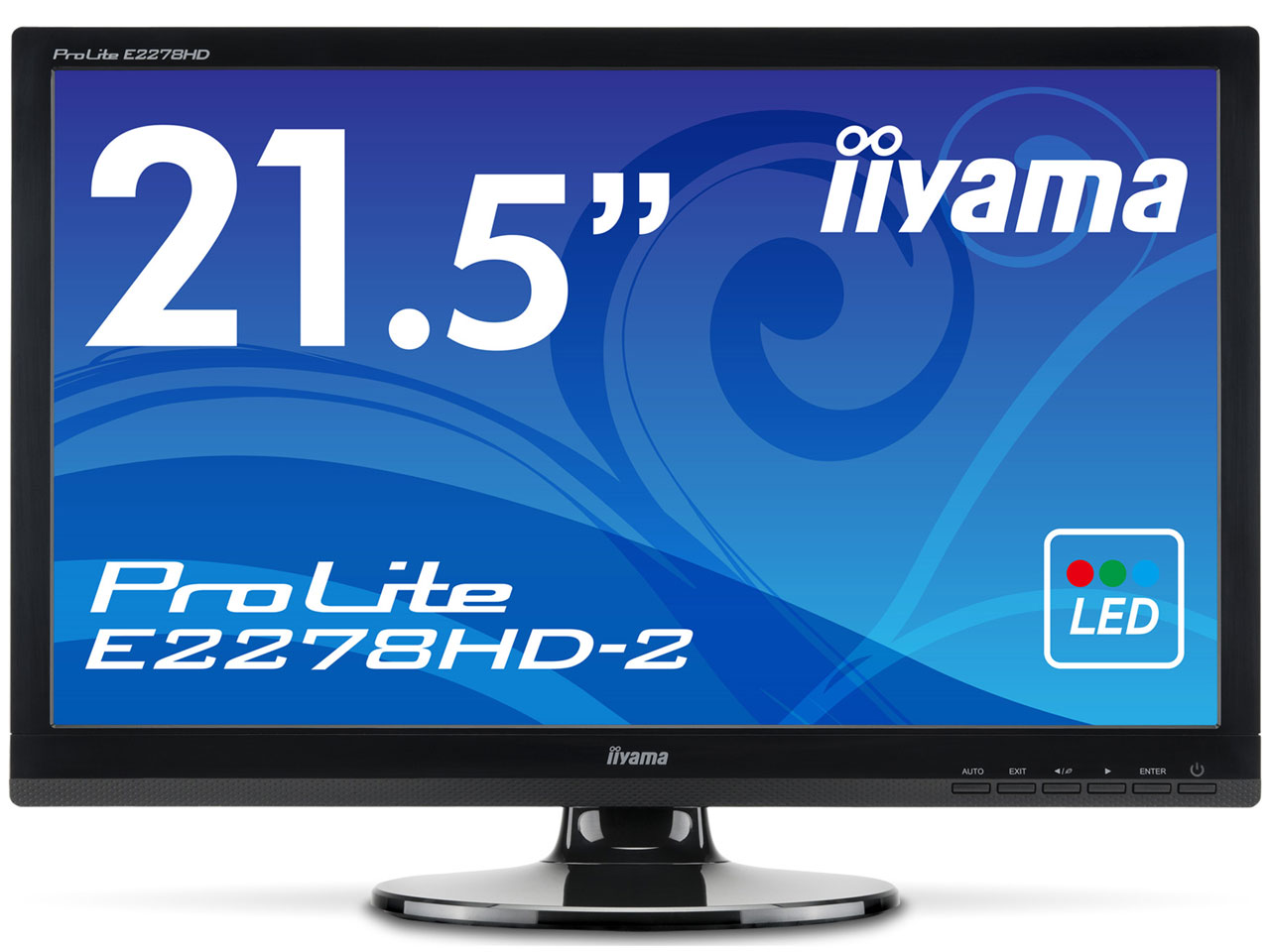ProLite E2278HD-2 E2278HD-GB2 [21.5�C���` �}�[�x���u���b�N] �̐��i�摜