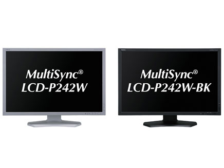 MultiSync LCD-P242W-BK [24.1�C���` �u���b�N]