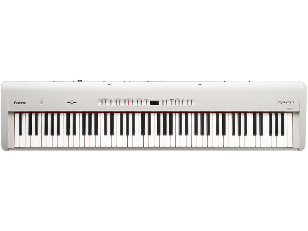 Roland Piano Digital FP-50-WH [�z���C�g] �̐��i�摜