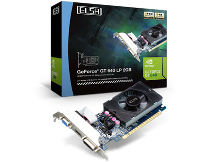 ELSA GeForce GT 640 LP 2GB [PCIExp 2GB] �̐��i�摜