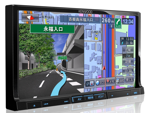 �ʑ��i�r MDV-737HUD �̐��i�摜