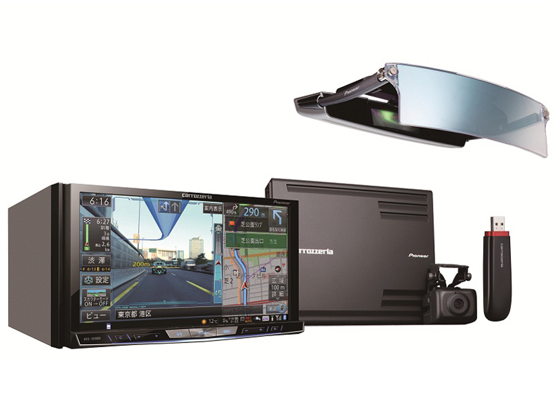パイオニア サイバーナビ AVIC-ZH0009HUD 取扱説明書・レビュー