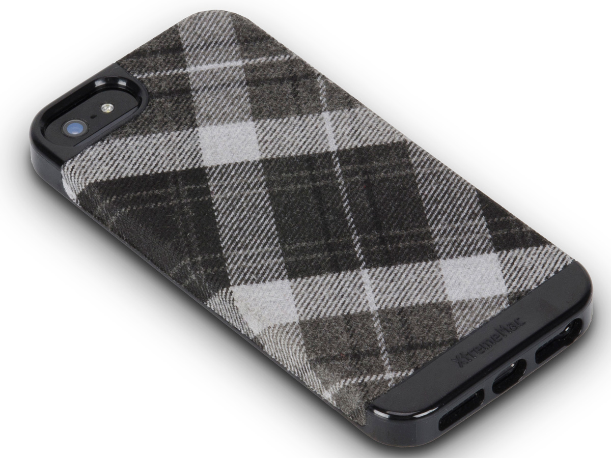 Microshield Style Menswear IPP-MSMW5-03 [�u���b�N/�z���C�g/�O���[(�^�[�^���`�F�b�N)]