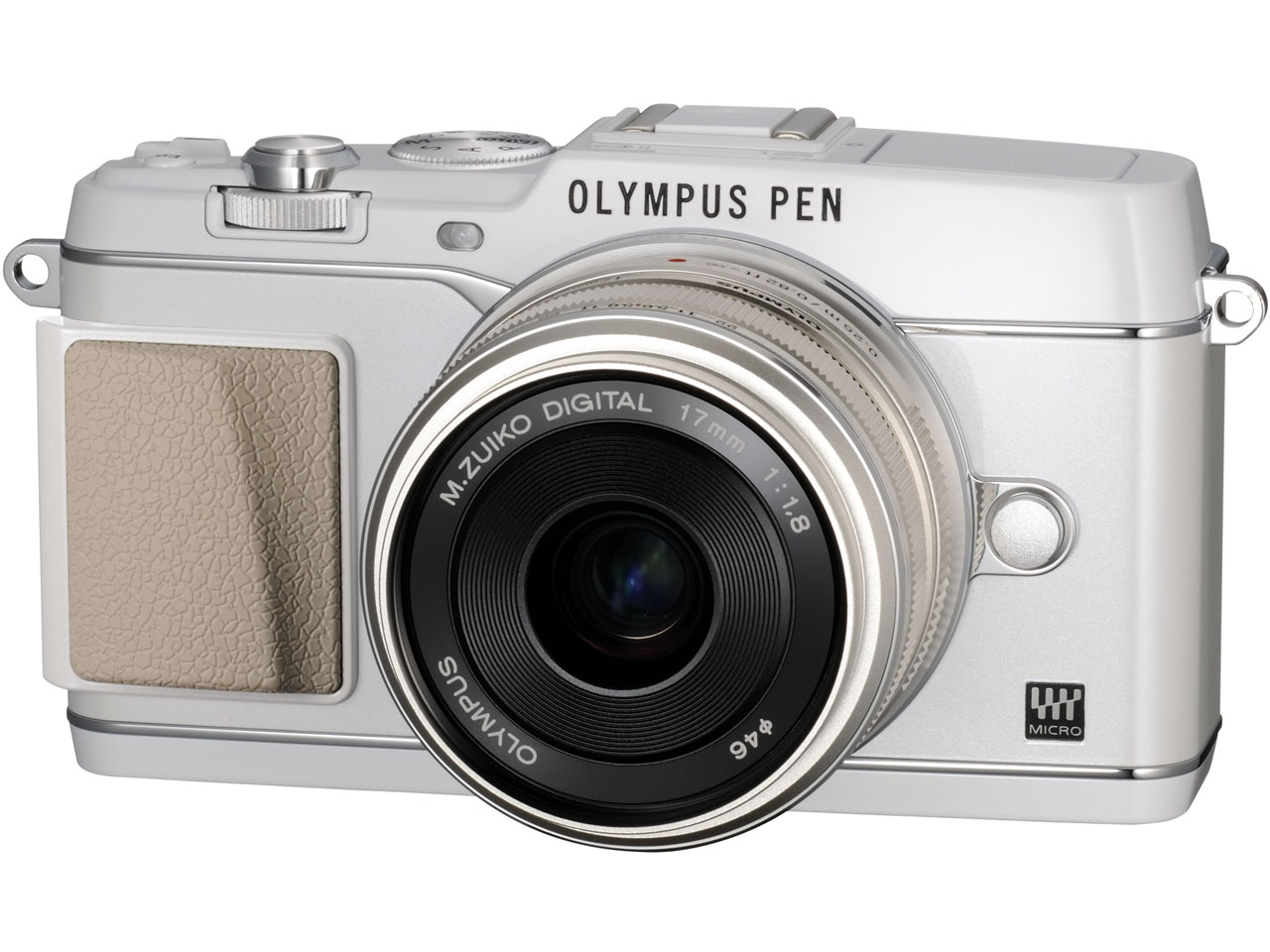 OLYMPUS PEN E-P5 17mm F1.8レンズキット [ホワイト]の製品画像 - 価格.com