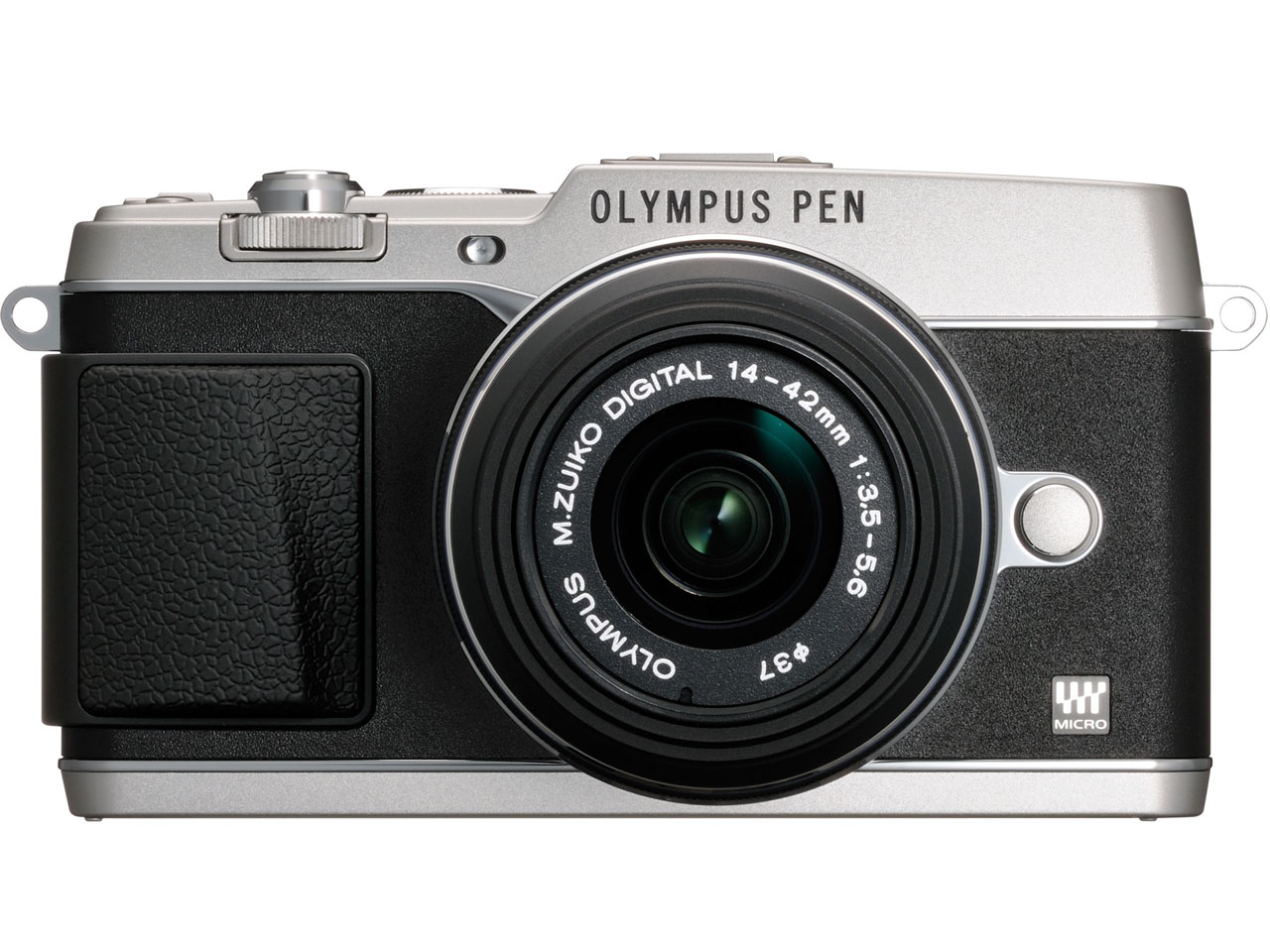OLYMPUS PEN E-P5 14-42mm �����Y�L�b�g [�V���o�[]