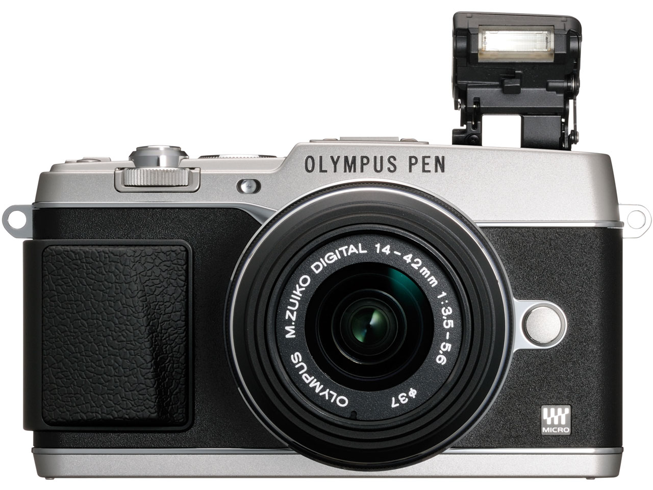 OLYMPUS PEN E-P5 14-42mm �����Y�L�b�g [�V���o�[]