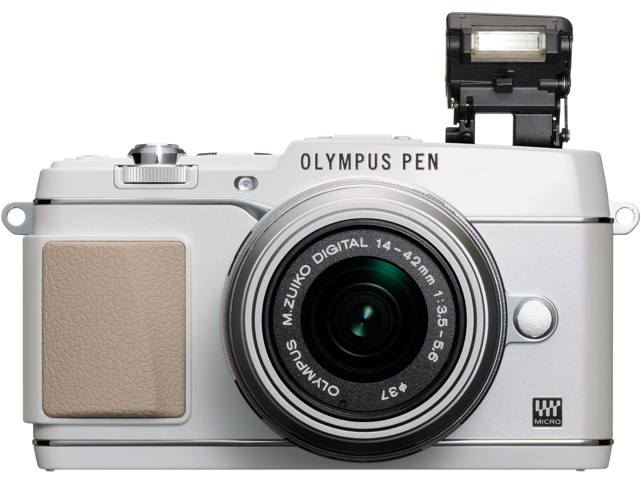 OLYMPUS PEN E-P5 14-42mm �����Y�L�b�g [�z���C�g]