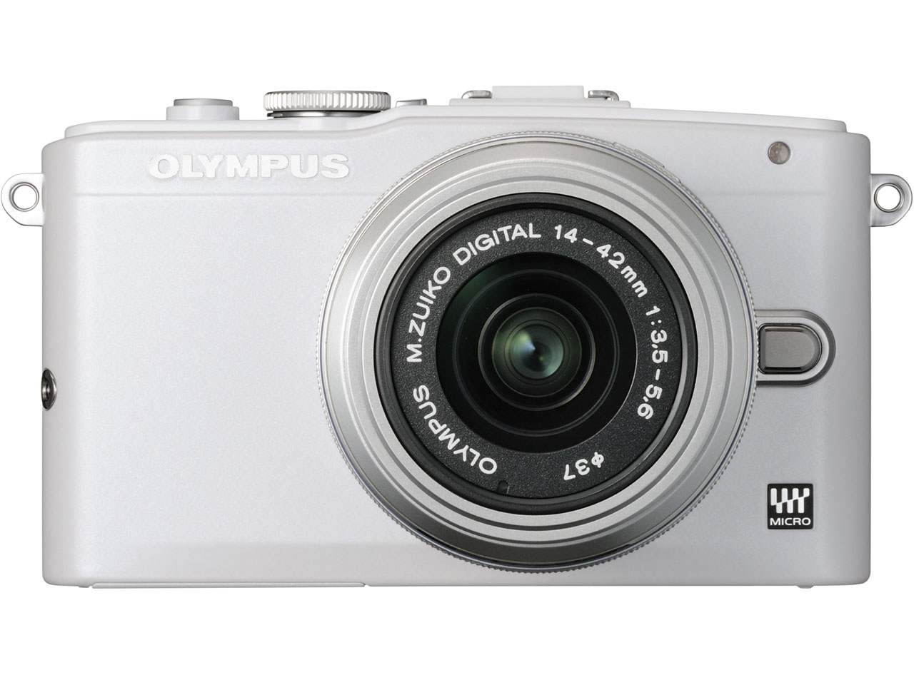 OLYMPUS PEN Lite E-PL6 �����Y�L�b�g [�z���C�g]