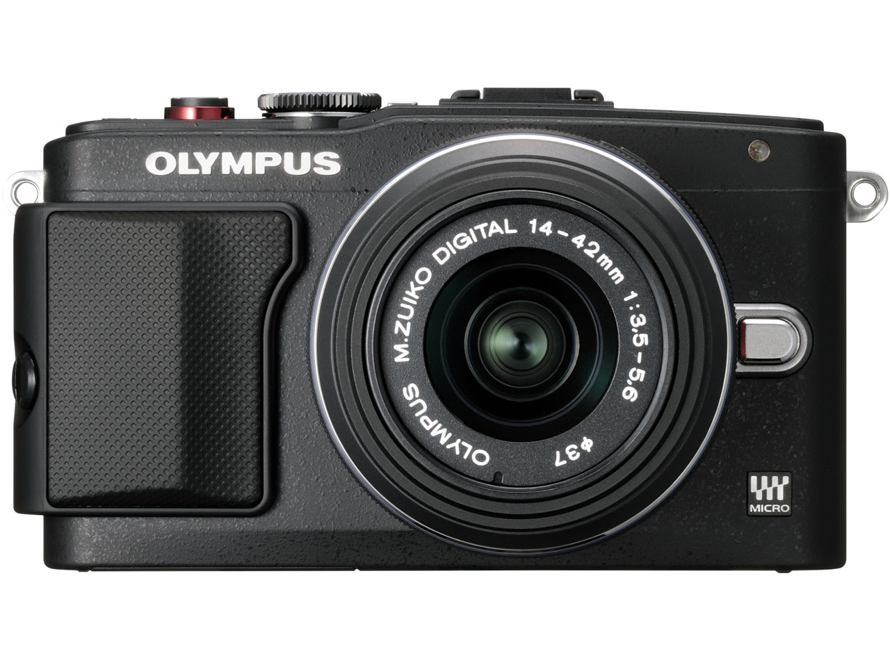 OLYMPUS PEN Lite E-PL6 �����Y�L�b�g [�u���b�N]