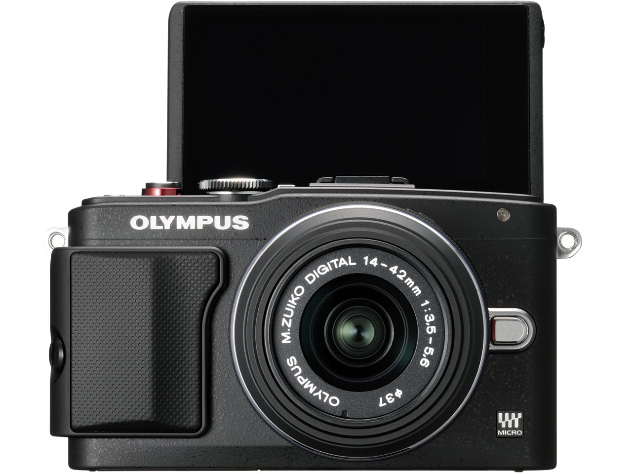 OLYMPUS PEN Lite E-PL6 �����Y�L�b�g [�u���b�N]