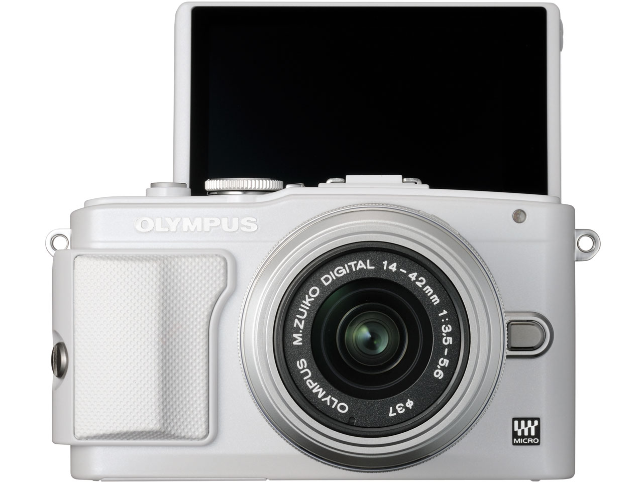 OLYMPUS PEN Lite E-PL6 �_�u���Y�[���L�b�g [�z���C�g]