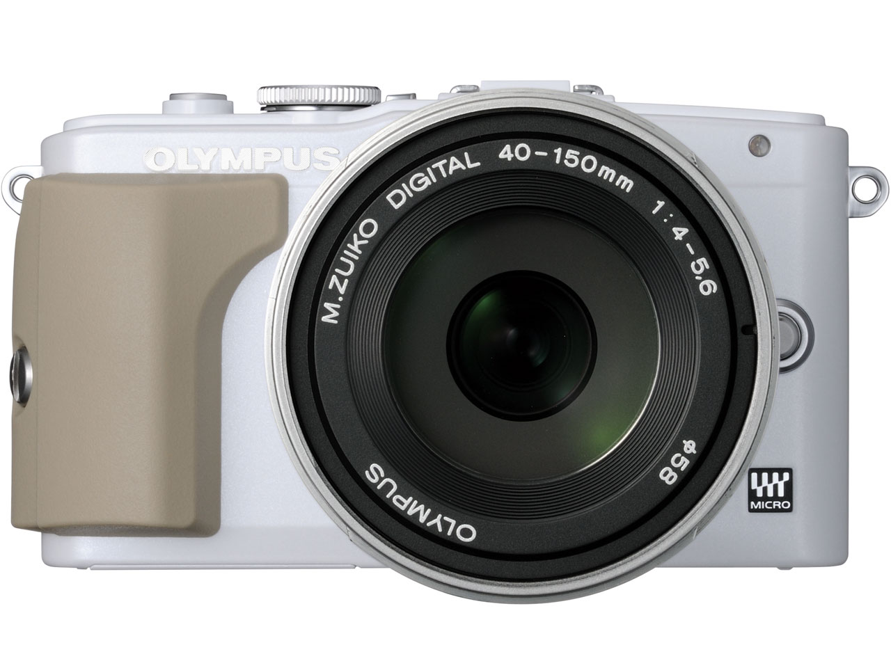 OLYMPUS PEN Lite E-PL6 �_�u���Y�[���L�b�g [�z���C�g]