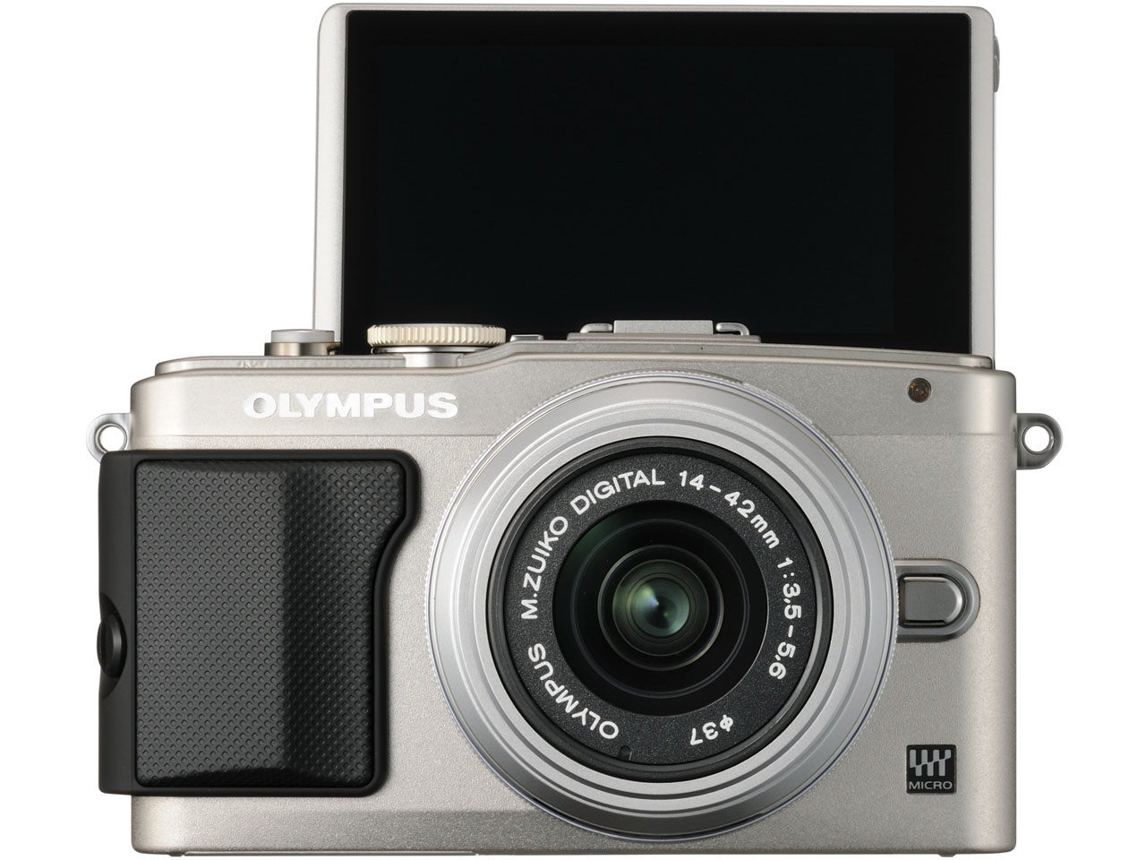 OLYMPUS PEN Lite E-PL6 �_�u���Y�[���L�b�g [�V���o�[]