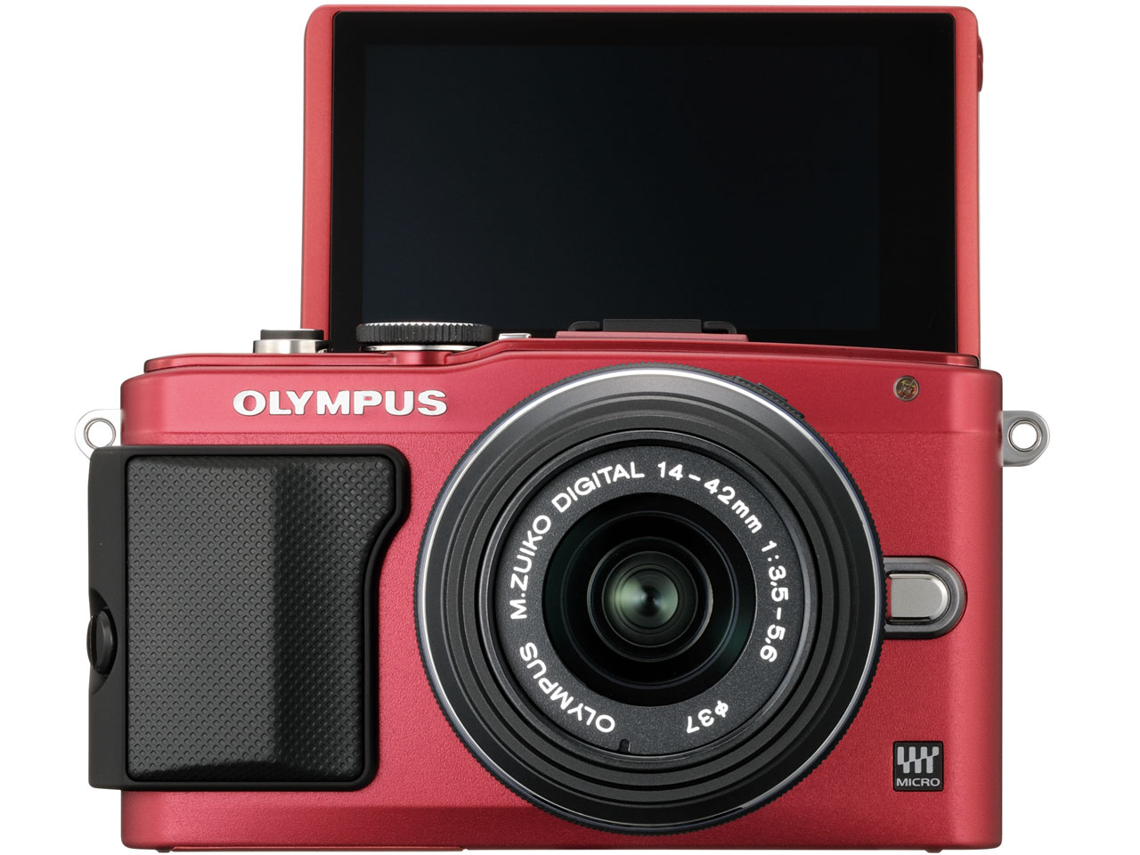 OLYMPUS PEN Lite E-PL6 �_�u���Y�[���L�b�g [���b�h]