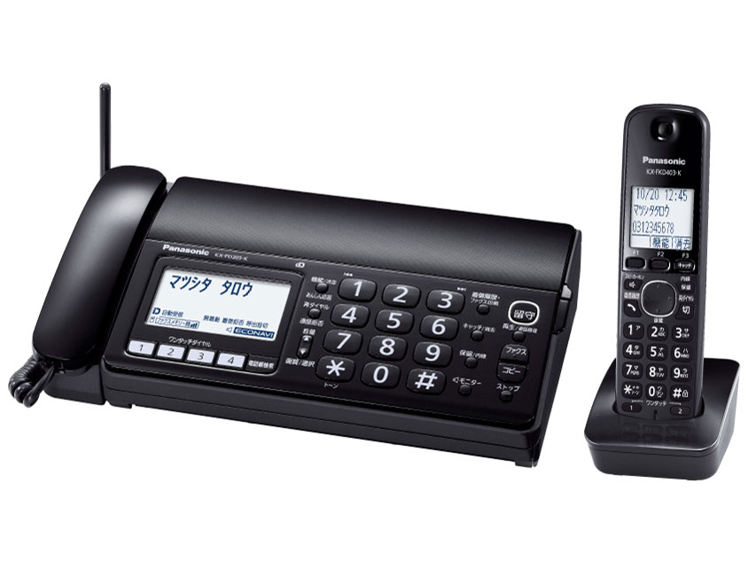 ���������� KX-PD303DL-K [�u���b�N] �̐��i�摜