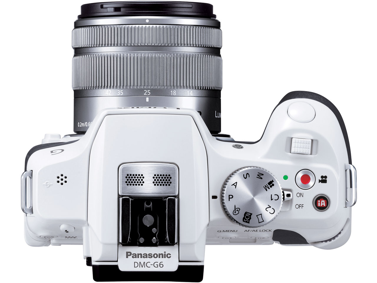 LUMIX DMC-G6W-W �_�u���Y�[�������Y�L�b�g [�z���C�g]