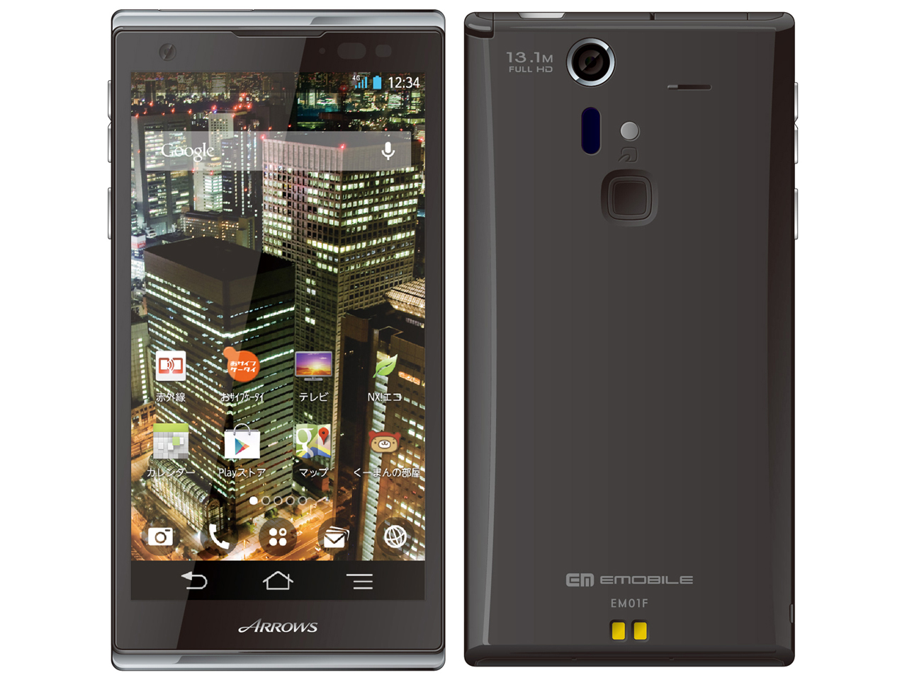 ARROWS S EM01F �C�[�E���o�C�� [�u���b�N] �̐��i�摜