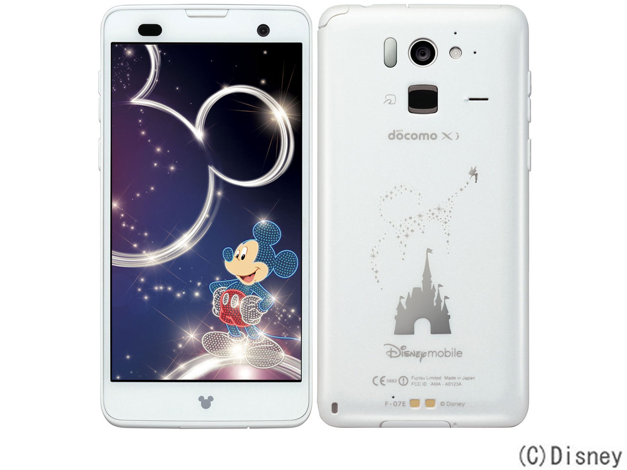 価格 Com 富士通 Disney Mobile On Docomo F 07e Pure White 価格比較