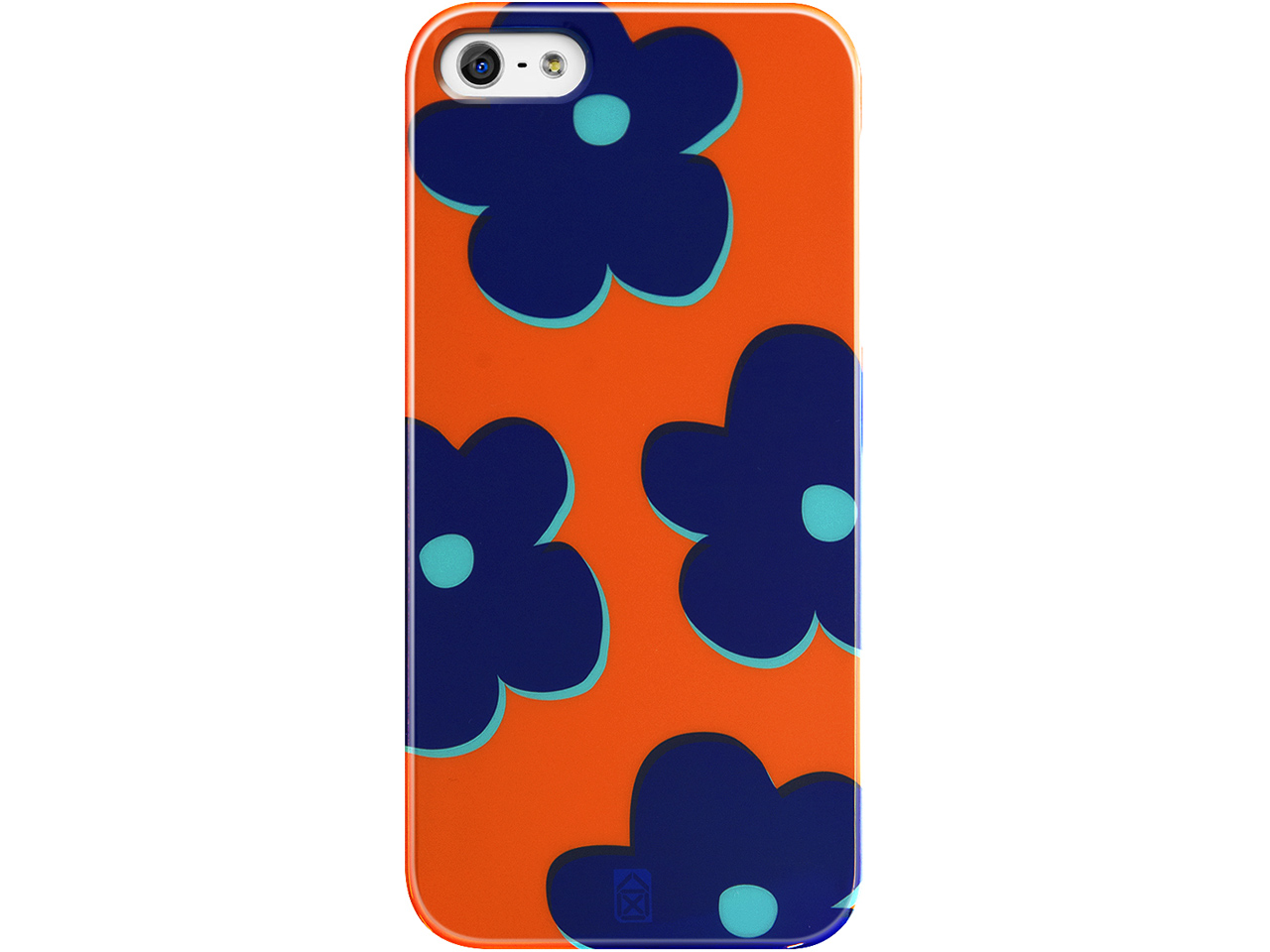 CS-IPH5-G01 [Blue Flower]