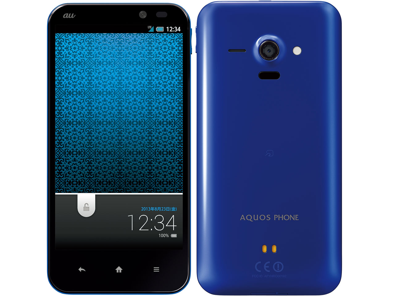 シャープ AQUOS PHONE SERIE SHL22 au [ブルー] 価格比較（送料別価格 料金プラン順）