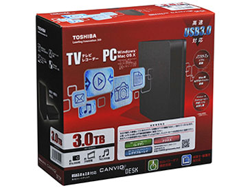 CANVIO DESK HD-EB30TK [�u���b�N]