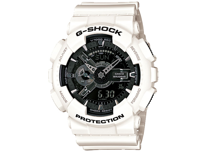 G-SHOCK �z���C�g&�u���b�N�V���[�Y GA-110GW-7AJF �̐��i�摜