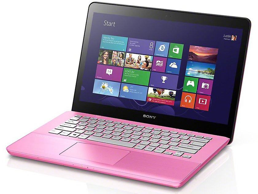 VAIO Fit 14 SVF14A1A1J Core i5/�^�b�`�p�l��/�u���[���C�h���C�u���ڃ��f�� [�s���N] �̐��i�摜