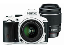 PENTAX K-50 �_�u���Y�[���L�b�g [�z���C�g]