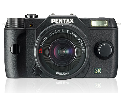PENTAX Q7 �_�u���Y�[���L�b�g [�u���b�N]