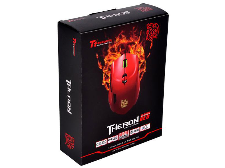 THERON BLAZING Red MO-TRN006DTL [RED]