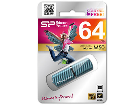 Marvel M50 SP064GBUF3M50V1B [64GB �A�N�A�u���[]