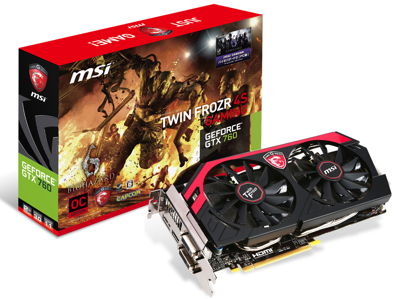 MSI GTX700シリーズ GTX760 N760GTX Twin Frozr 4S OC 取扱説明