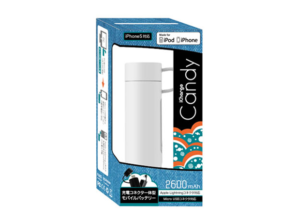 iCharge Candy IC-Candy iP5-W [�z���C�g]