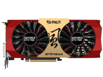 GeForce GTX 760 JETSTREAM (2048MB GDDR5) NE5X760H1042-1042J [PCIExp 2GB]