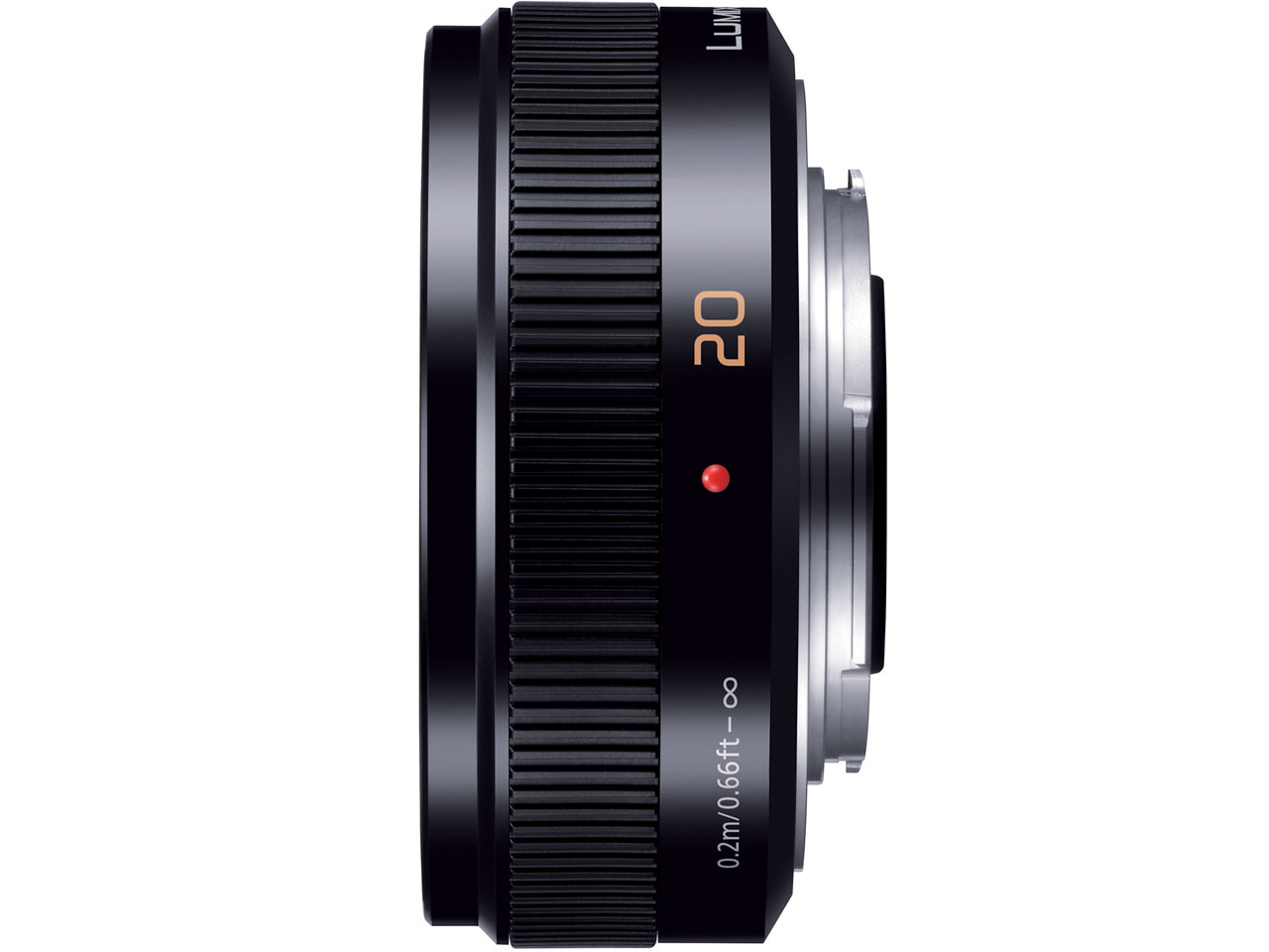 LUMIX G 20mm/F1.7 II ASPH. H-H020A-K [�u���b�N]