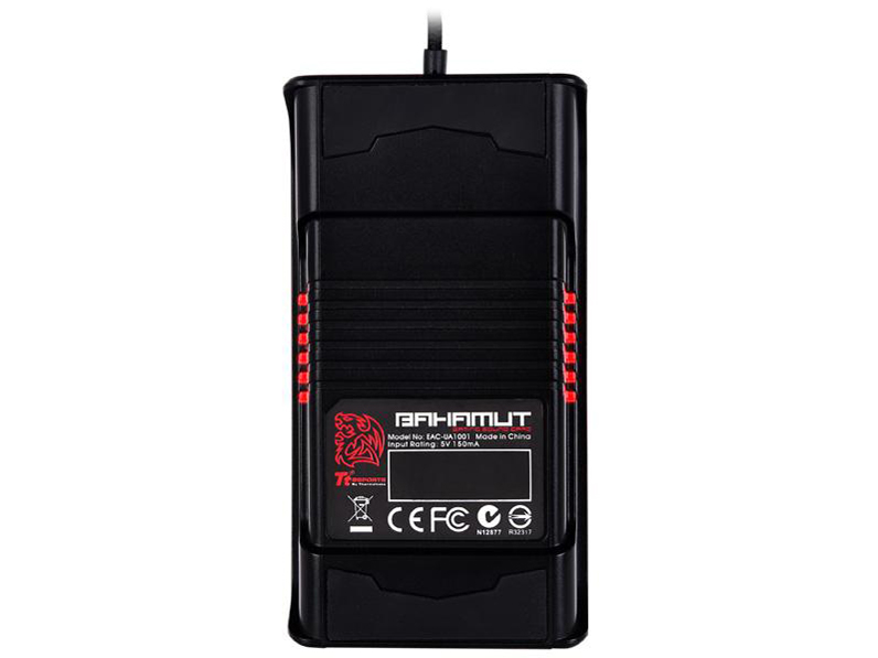 Tt eSPORTS BAHAMUT external sound card EAC-UA1001 [�u���b�N]