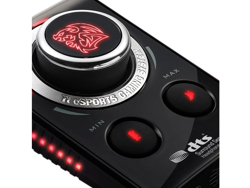 Tt eSPORTS BAHAMUT external sound card EAC-UA1001 [�u���b�N]