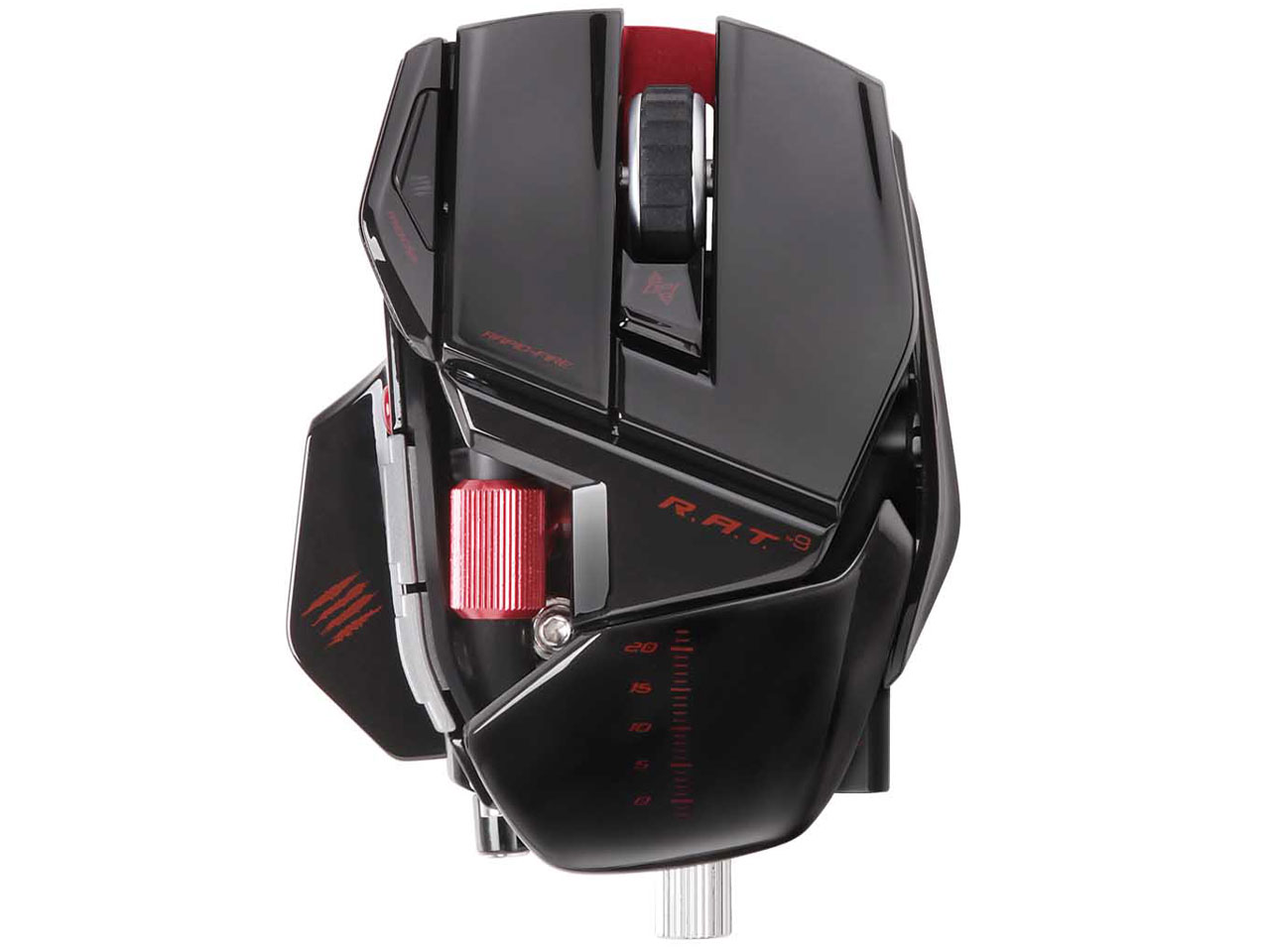 Mad Catz R.A.T.9 Mouse MC-R9-RD [レッド] 価格比較 - 価格.com
