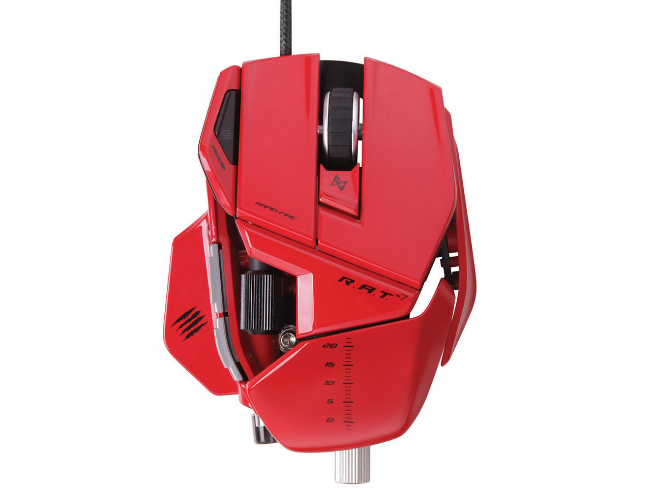 Mad Catz R.A.T.7 Mouse MC-R7-RD [レッド] 価格比較 - 価格.com