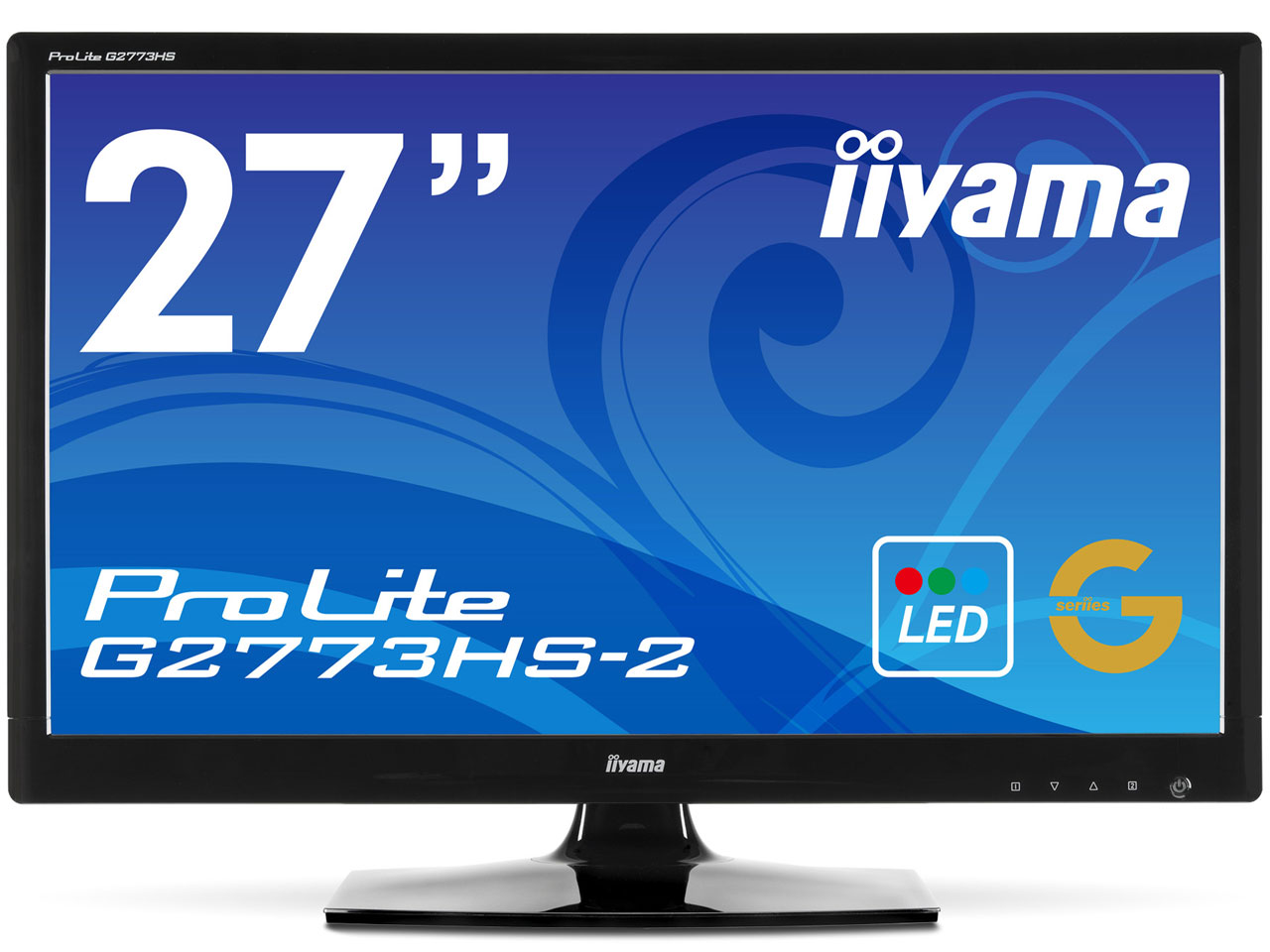 ProLite G2773HS-2 PLG2773HS-GB2 [27�C���` �}�[�x���u���b�N] �̐��i�摜
