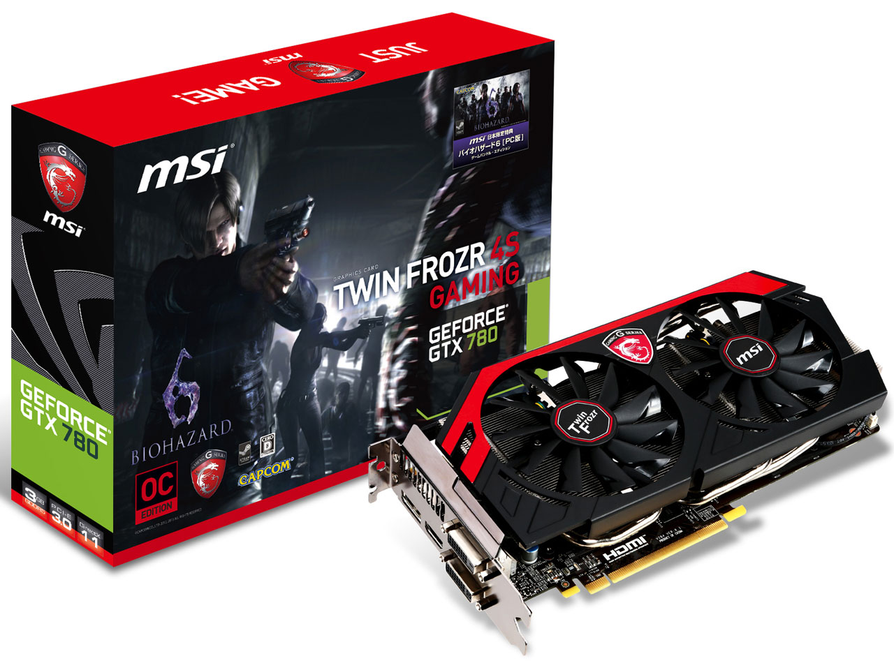 N780GTX Twin Frozr 4S OC [PCIExp 3GB] �̐��i�摜