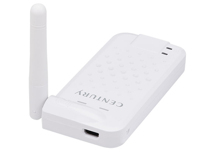 USB HDD������Wi-Fi USB�X�g���[�W to WI-FI�ϊ��A�_�v�^�[ CWFN-U2