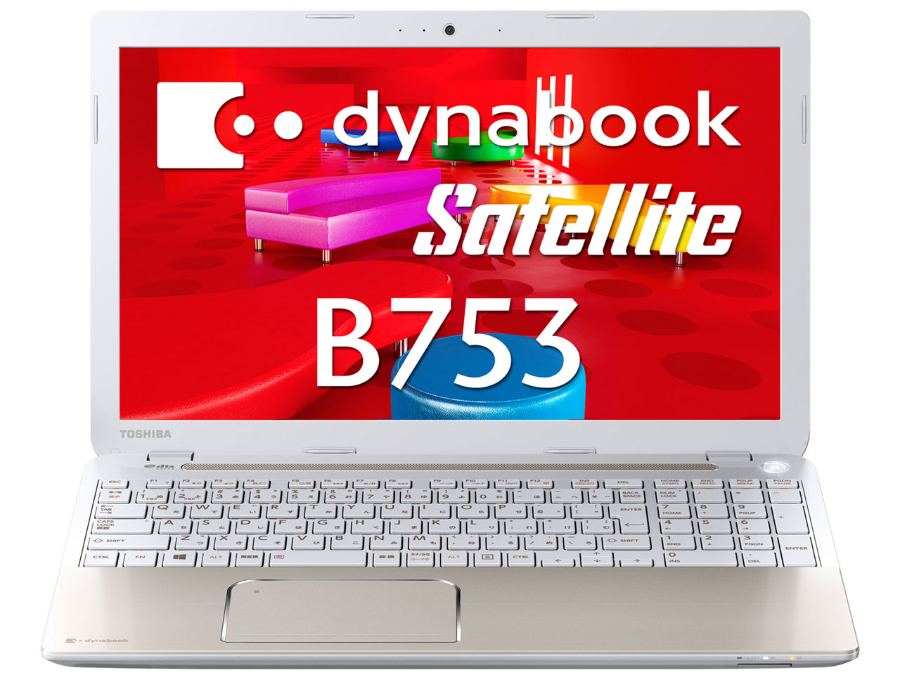 dynabook Satellite B753/78JG PB75378JBMGW [���C�g�S�[���h]