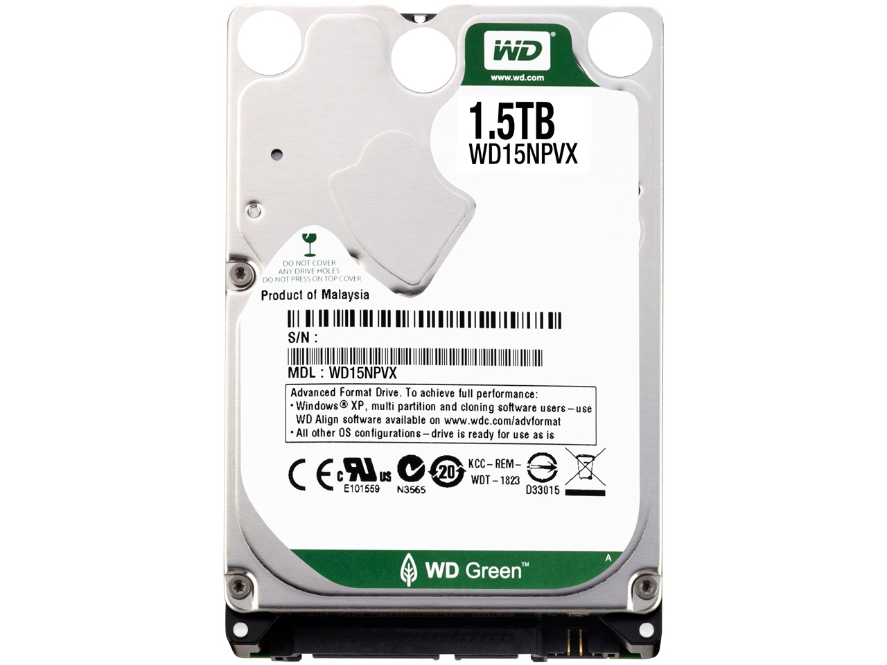 WD15NPVX [1.5TB 15mm]