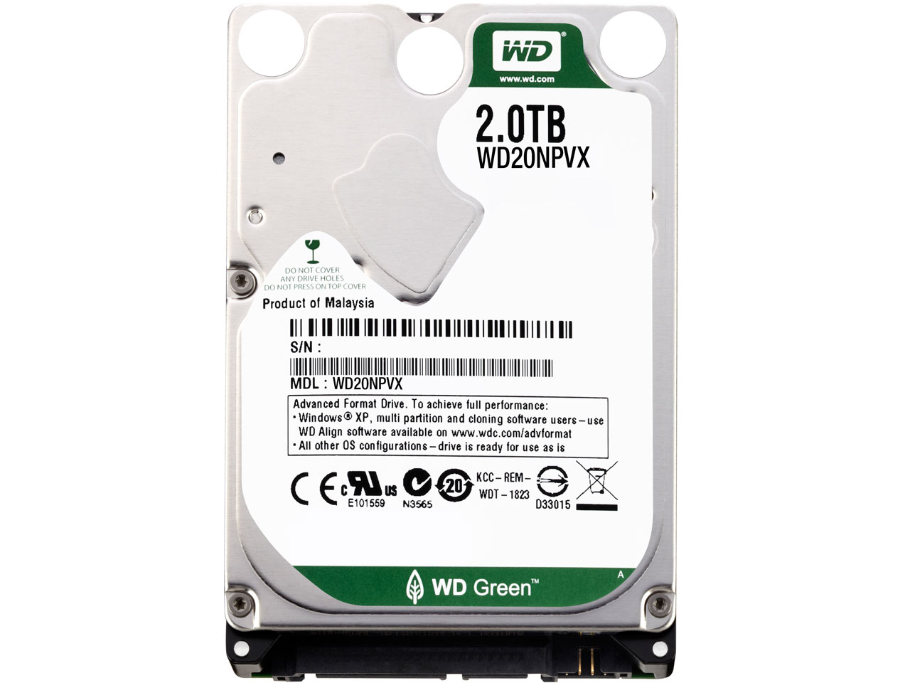WD20NPVX [2TB 15mm]