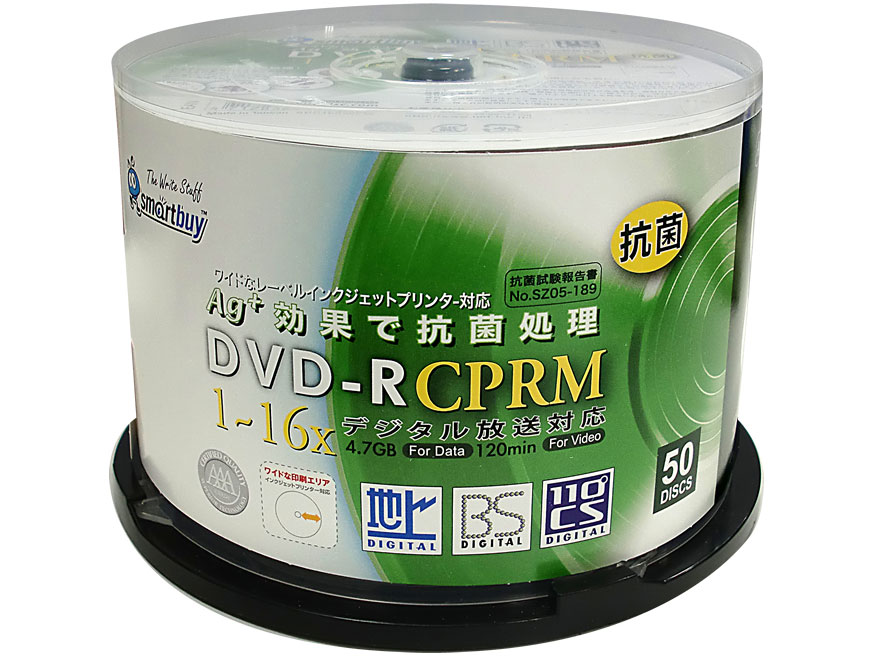 SBC16X50PW [DVD-R 16�{�� 50���g] �̐��i�摜