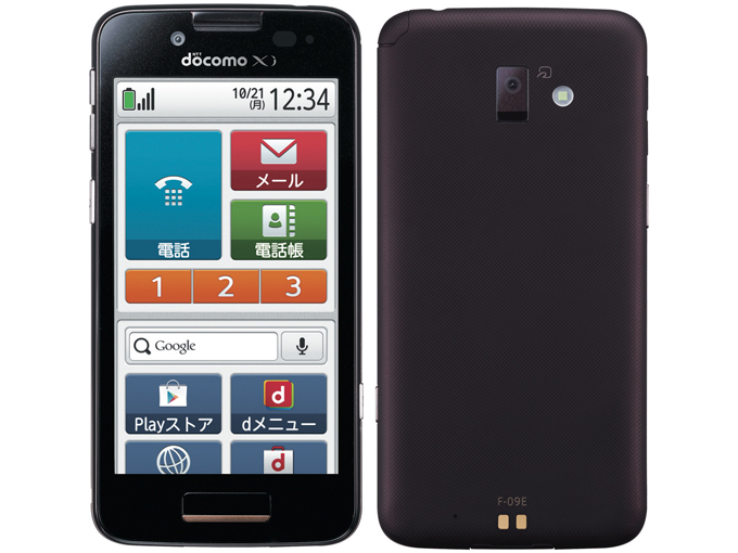 �炭�炭�X�}�[�g�t�H�� �v���~�A�� F-09E docomo [Precious Black] �̐��i�摜
